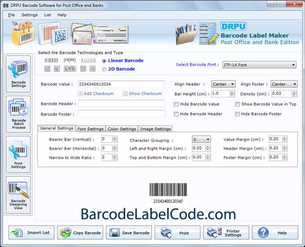 Bank Barcode Software 7.3.0.1 full