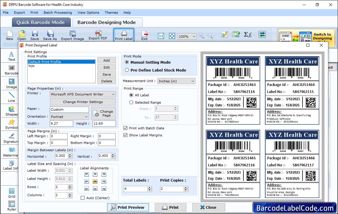 Print Setting